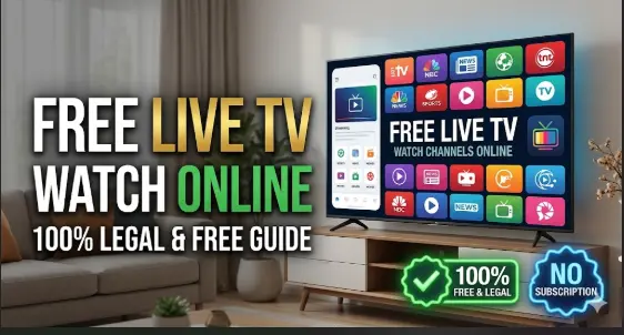 Free Live TV Streaming – Watch Channels Online